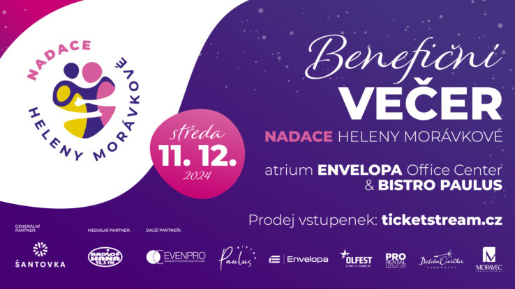 Benefiční večer Nadace Heleny Morávkové