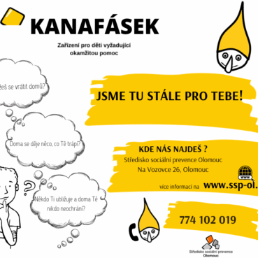 Kanafásek, Středisko sociální prevence Olomouc