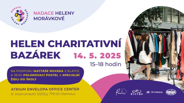 Blíží se Helen charitativní bazárek