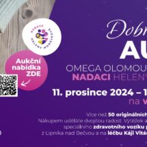 Dobročinná aukce pomůže potřebným v roce 2025