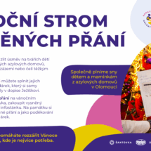 Vánoční strom splněných přání