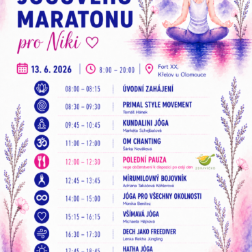 Jógový maraton pro&nbsp;Niki