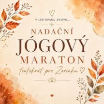 Jógový maraton pro&nbsp;Zorinku